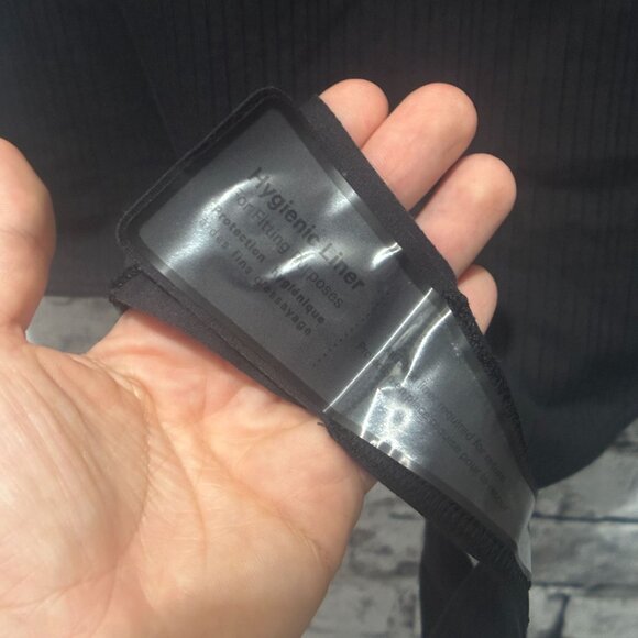 NWT Lululemon Stretch Cotton Rib Crewneck SS Bodysuit Thong Size XL (BLK) - Picture 10 of 15